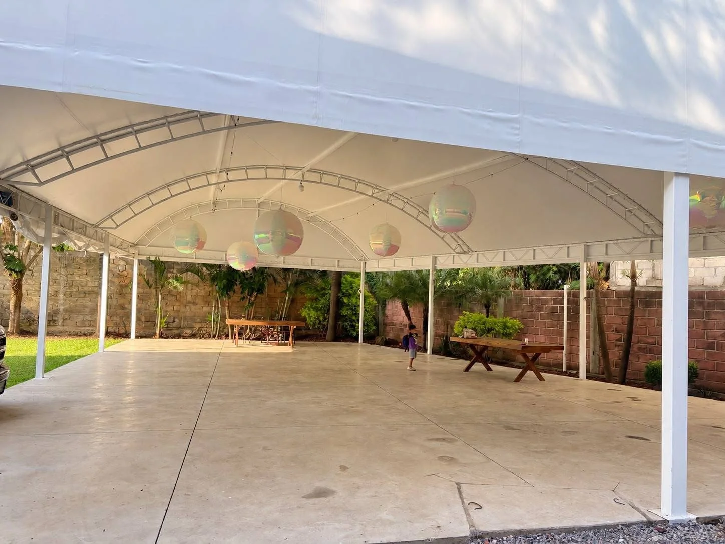 Área techada para eventos